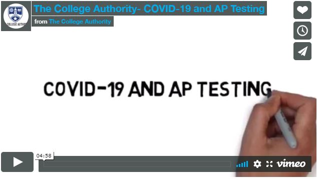 The College Authority- COVID-19 and AP Testing
